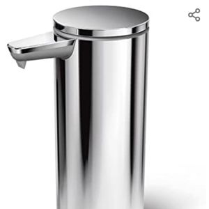 SIMPLEHUMAN 9oz touch-free sensor liquid soap pump.